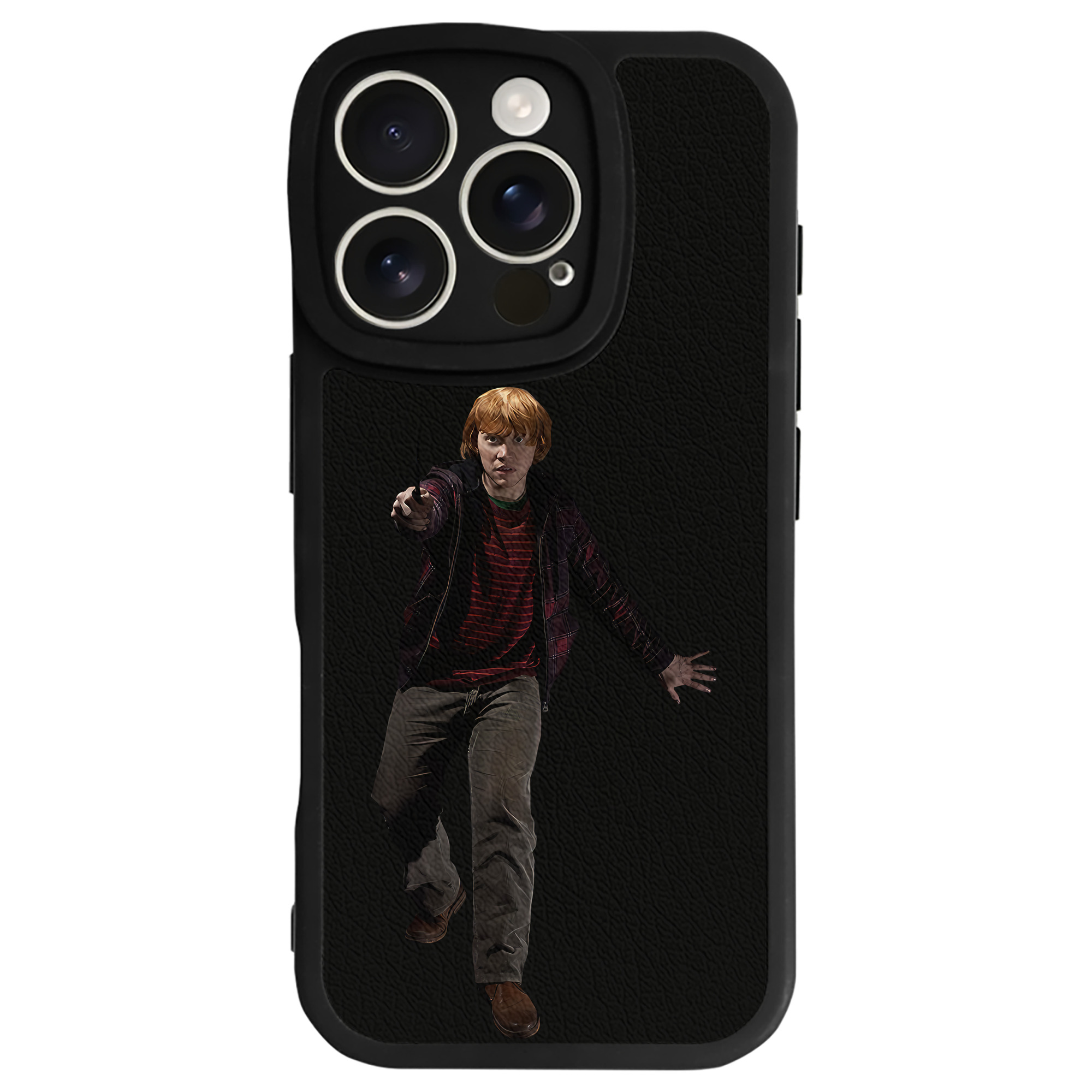 （画像用） Harry Potter ハリー・ポッターシリーズ 【iPhone 16シリーズ対応】シリコンスマホケース（レザー調） 材質：シリコン